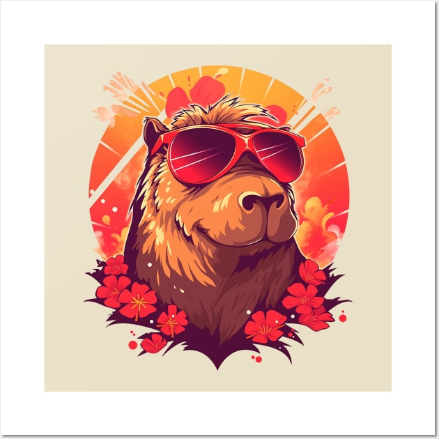 capybara Wall Art by lets find pirate